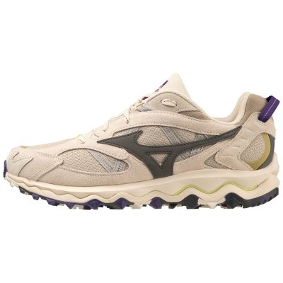 Zapatillas Mizuno WAVE Mujin TL Mujer Beige / Grises Oscuro / Amarillos - Chile M829WKIRTC